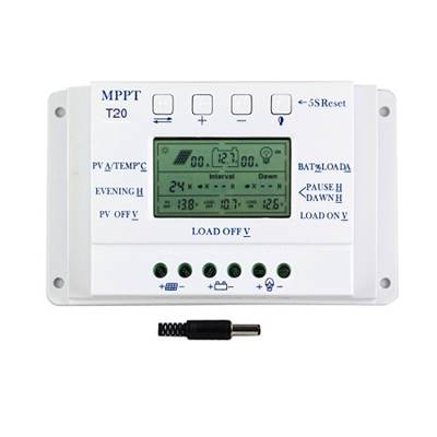 Régulateur de charge solaire MPPT 20A 12v/24v