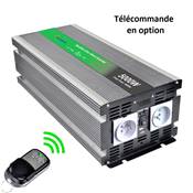 Convertisseur 24V-220V 5000W + USB 5V