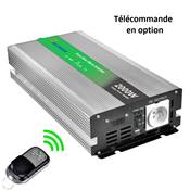 Convertisseur Pur Sinus 12V 2000W + USB 5V