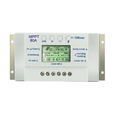 Régulateur de charge solaire MPPT 80A 12v/24v